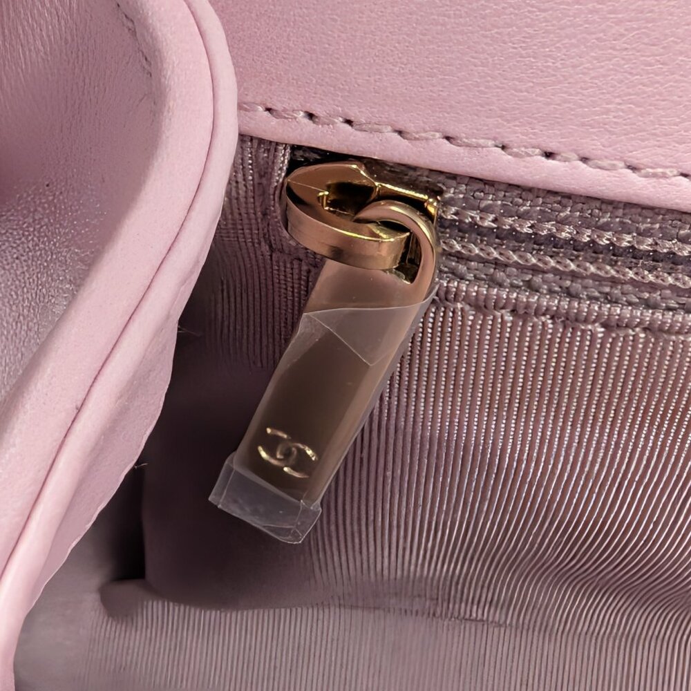 Chanel Light Pink Rose Mademoiselle Mini Rectangular Classic Flap Bag - Picture 14 of 16